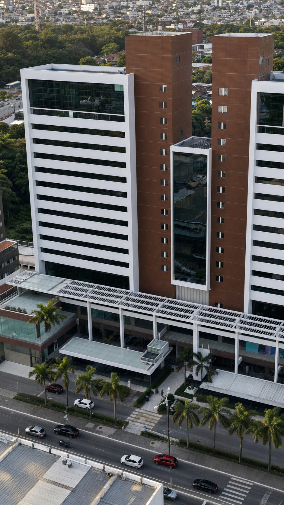Edifício Delta Center, onde fica a Life Laser, nos Bancários